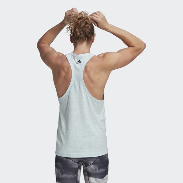 Adidas Yoga Training Débardeur Bleu