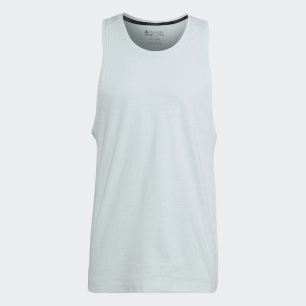 Adidas Yoga Training Débardeur Bleu