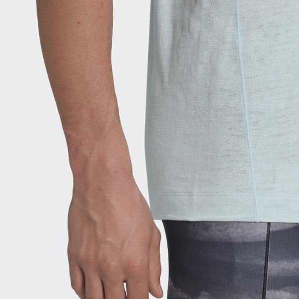 Adidas Yoga Training Débardeur Bleu