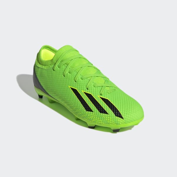 Adidas Green X Speedportal.3 Crampons Pour Terrain Sec