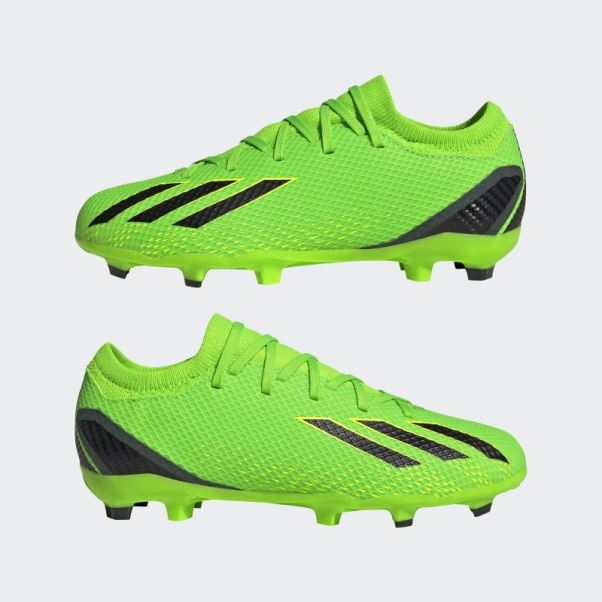 Adidas Green X Speedportal.3 Crampons Pour Terrain Sec