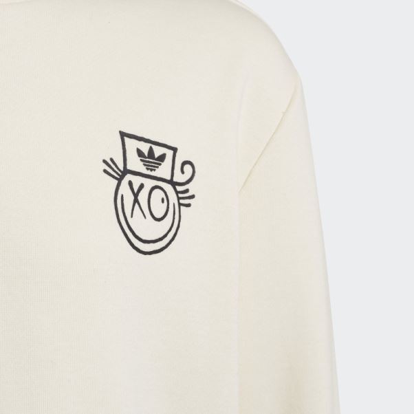 Sweat Ras Du Cou Adidas Originals X André Saraiva Non Teint