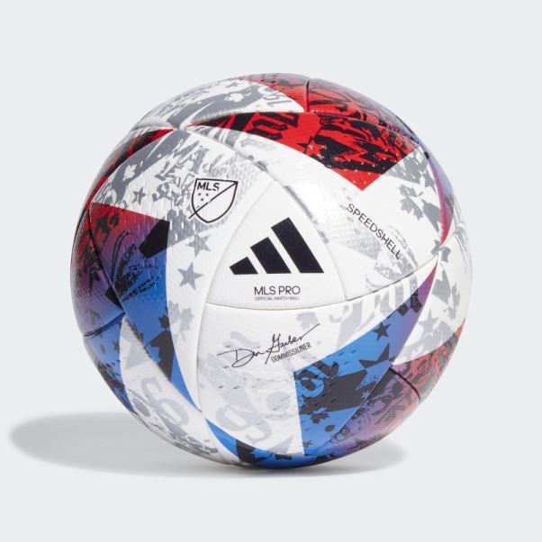 Ballon Pro Mls Adidas Blanc
