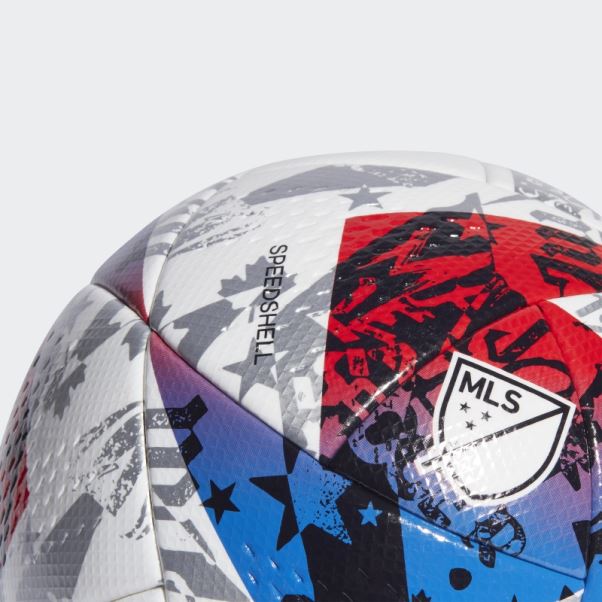 Ballon Pro Mls Adidas Blanc