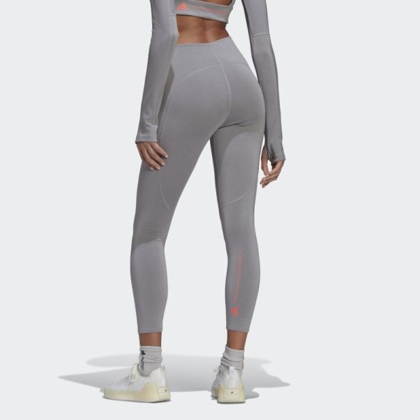Adidas By Stella Mccartney 7/8 Leggings De Yoga Mode Onix Clair