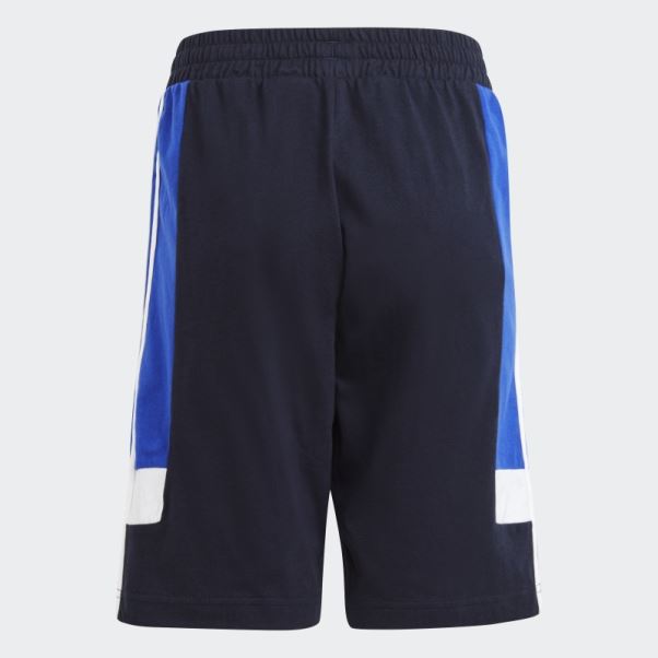 Encre Adidas Colorblock 3-stripes Short Coupe Classique