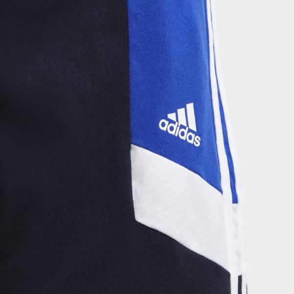 Encre Adidas Colorblock 3-stripes Short Coupe Classique