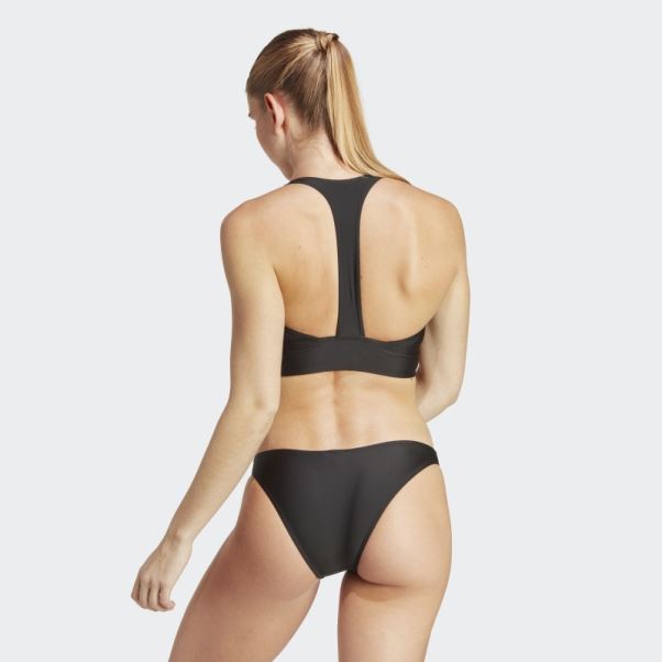 Bikini De Plage Noir à Logo Adidas