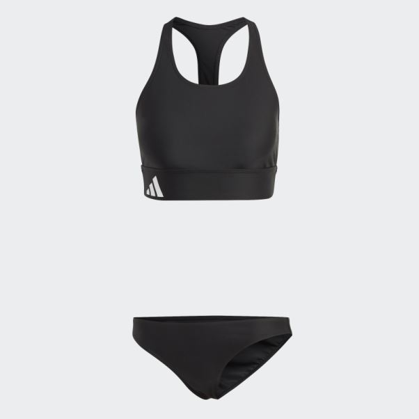 Bikini De Plage Noir à Logo Adidas