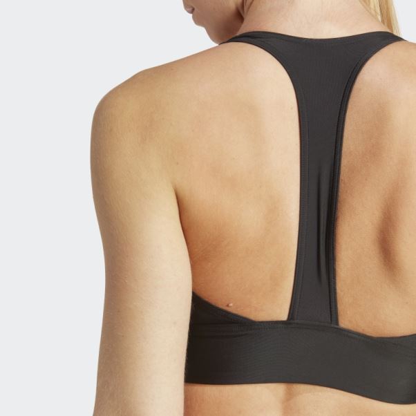 Bikini De Plage Noir à Logo Adidas