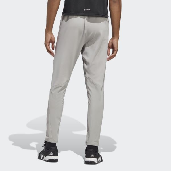 Pantalon D'entraînement Adidas Mgh Gris Solide D4t