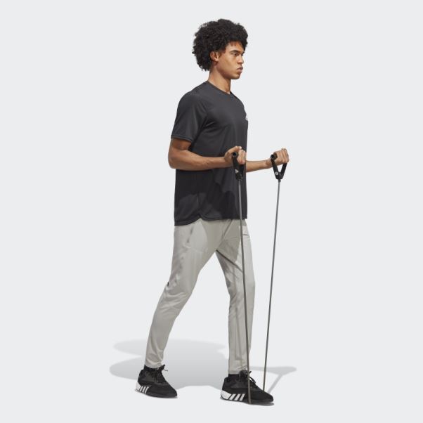 Pantalon D'entraînement Adidas Mgh Gris Solide D4t
