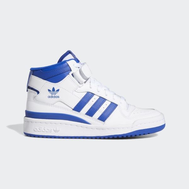 Adidas Forum Mid Chaussures Bleu Royal Mode