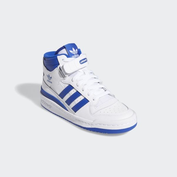 Adidas Forum Mid Chaussures Bleu Royal Mode