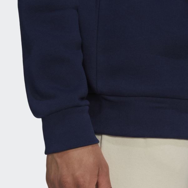 Sweat à Col Rond Trèfle Adicolor Essentials Night Indigo Adidas