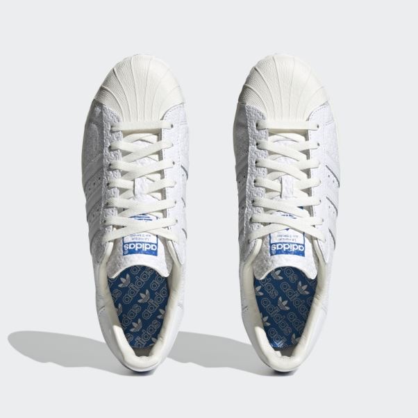 Superstar 82 Chaussures Adidas Blanc
