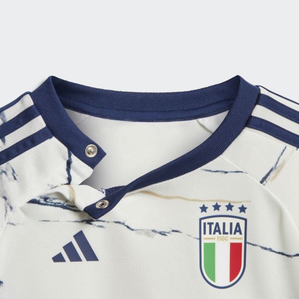 Kit Bébé Italie 23 Extérieur Adidas Blanc