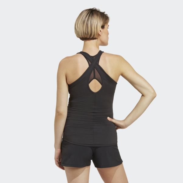 Débardeur Slim Fit Aeroready Train Essentials Noir (maternité) Adidas
