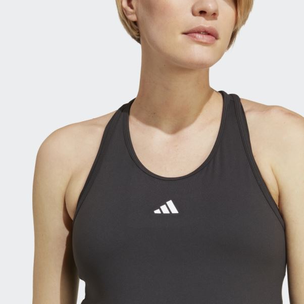 Débardeur Slim Fit Aeroready Train Essentials Noir (maternité) Adidas