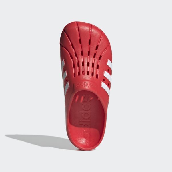 Adidas Sabots Adilette Rouges