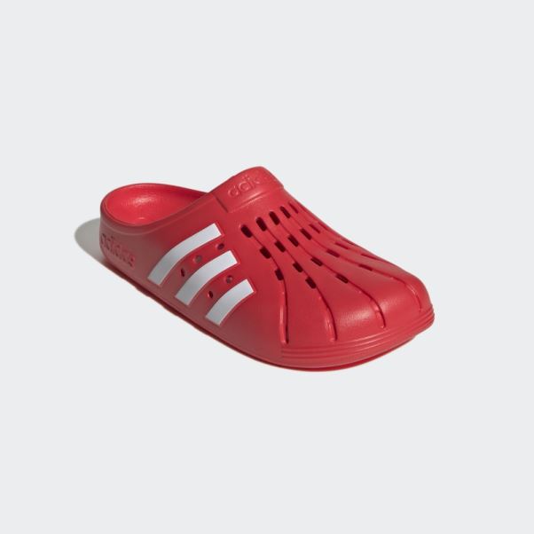 Adidas Sabots Adilette Rouges