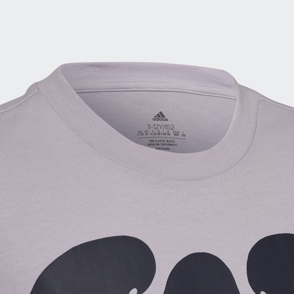 T-shirt Graphique Adidas Marimekko Teinte Violette