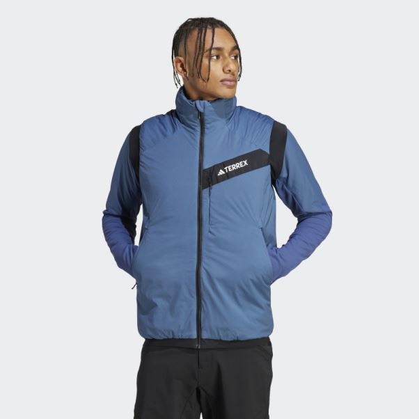 Gilet Primaloft Stretch Techrock Acier Adidas