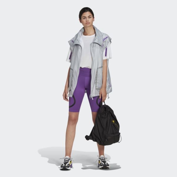 Adidas By Stella Mccartney Truepace Running Loose Tee Mode Blanc