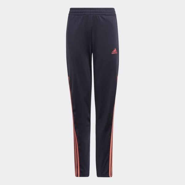 Survetement Polyester Aeroready 3 Bandes Bleu Marine Adidas