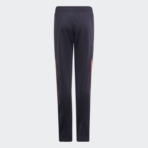 Survetement Polyester Aeroready 3 Bandes Bleu Marine Adidas
