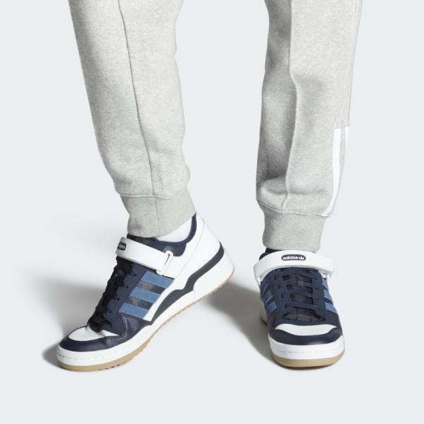 Forum Low Chaussures Adidas Encre