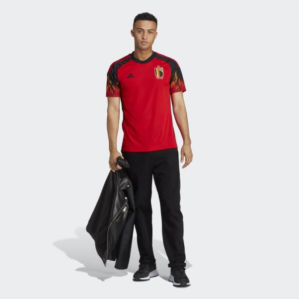 Maillot Adidas Belgique 22 Domicile Noir