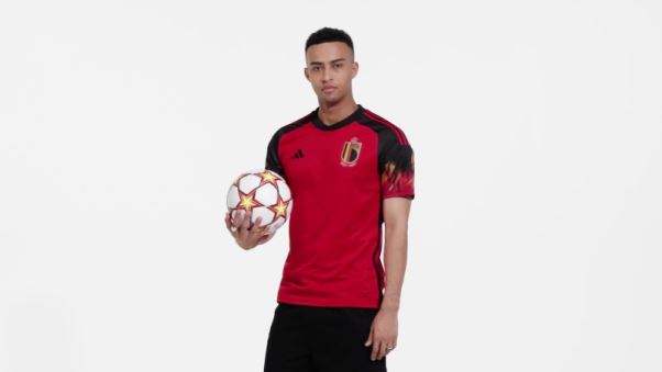 Maillot Domicile Adidas Belgique 22 Noir