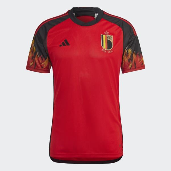 Maillot Domicile Adidas Belgique 22 Noir