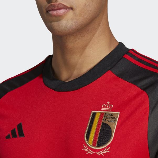 Maillot Domicile Adidas Belgique 22 Noir