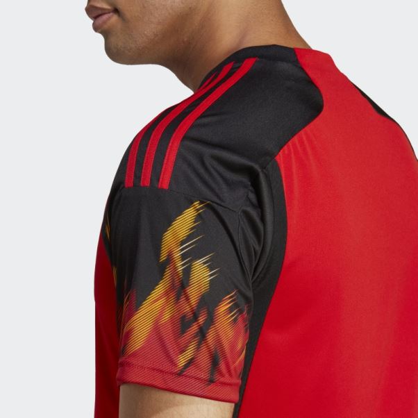 Maillot Domicile Adidas Belgique 22 Noir