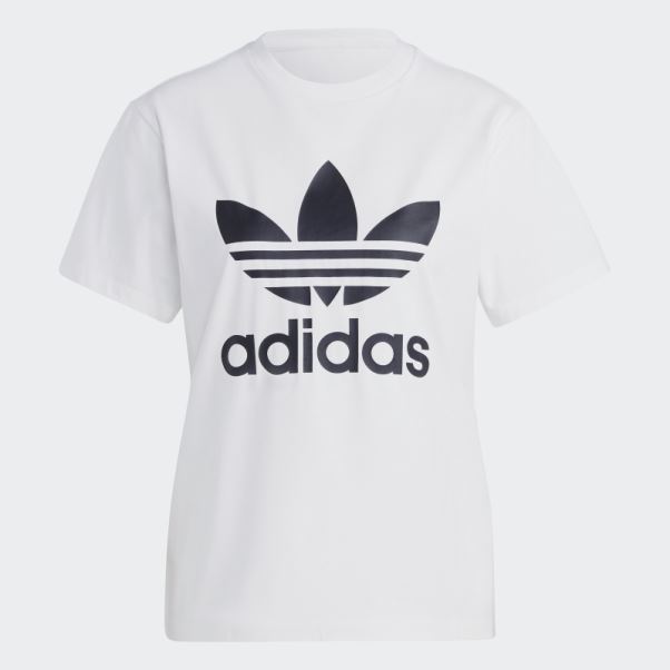 Tee Shirt Trèfle Adidas Adicolor Classics Blanc