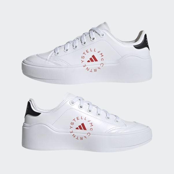 Chaussures Adidas By Stella Mccartney Blanc Chaud