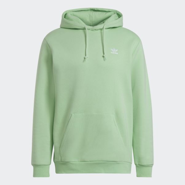 Sweat à Capuche Adicolor Essentials Trèfle Adidas Glory Menthe
