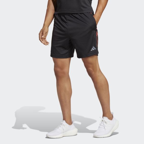 Short De Sport Noir Adidas
