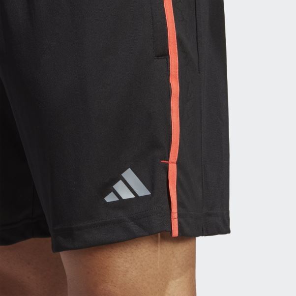 Short De Sport Noir Adidas