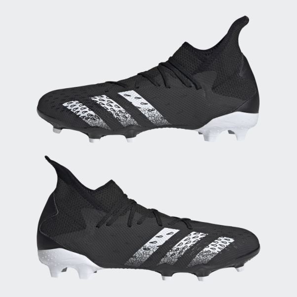 Predator Freak.3 Chaussures De Football Pour Terrain Sec Noir Adidas