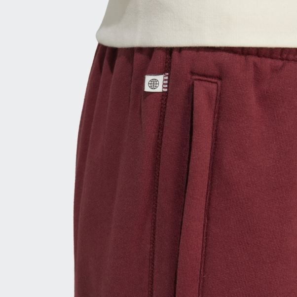 Adidas Adicolor Contempo Jogging En Tissu éponge Rouge