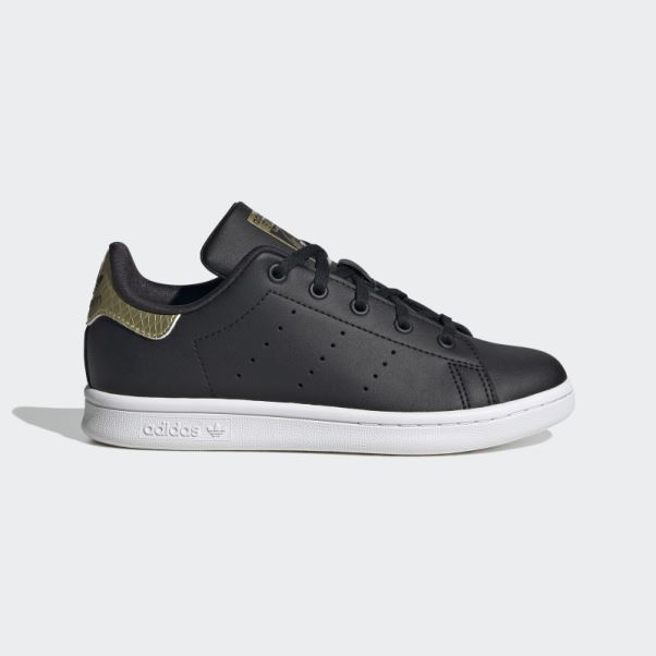 Chaussures Adidas Stan Smith Mode Or Métallique