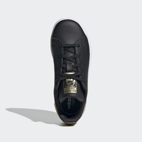 Chaussures Adidas Stan Smith Mode Or Métallique