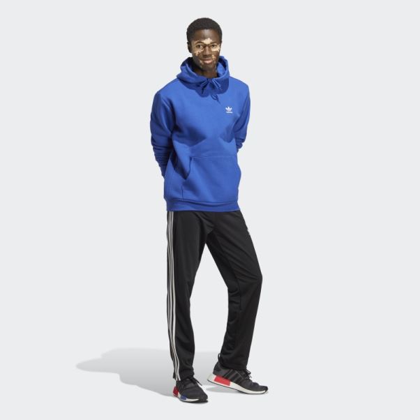 Sweat à Capuche Essentiel Trèfle Bleu Adidas