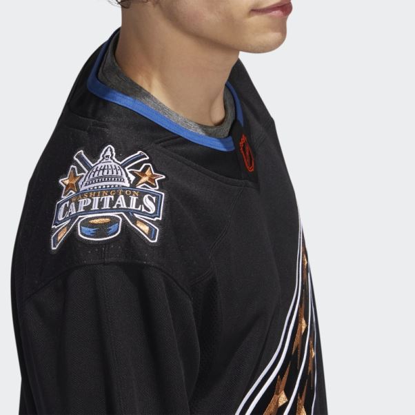 Maillot Noir Capitales Authentique Reverse Wordmark Adidas