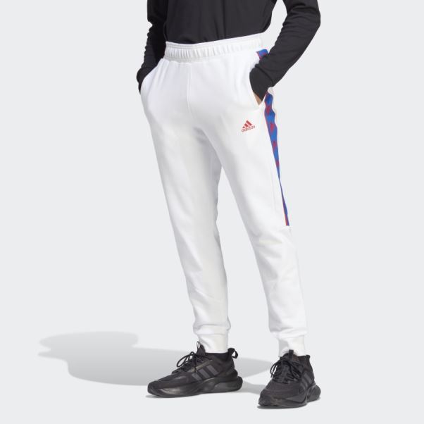 Pantalon Adidas Brandlove Blanc