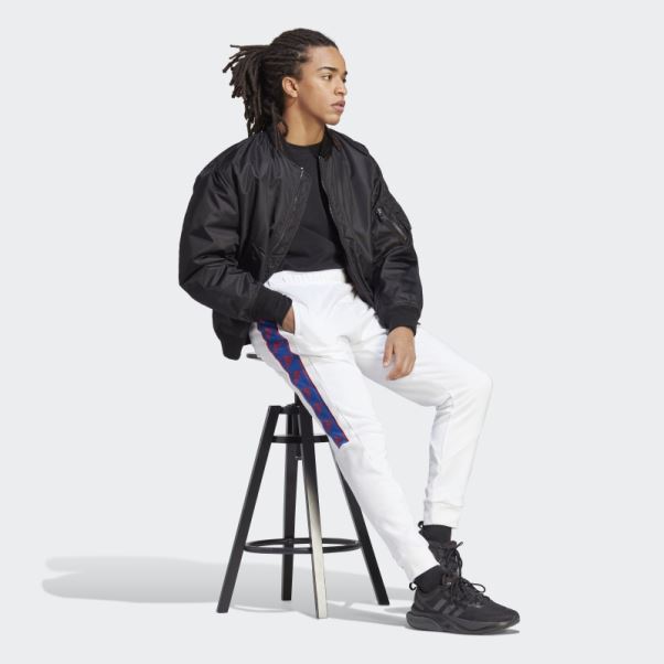 Pantalon Adidas Brandlove Blanc