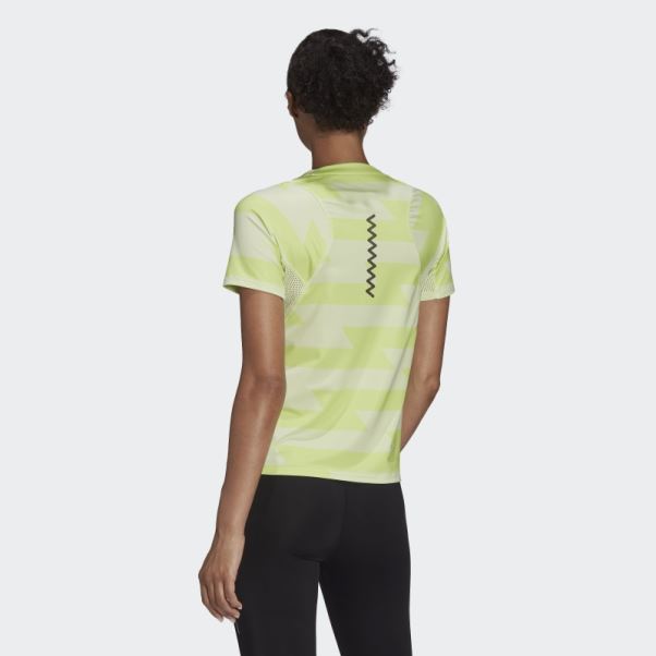 T-shirt à Imprimé Lime Fast Adidas
